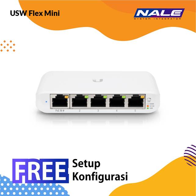 USW Flex Mini-3 UniFi Switch Flex Mini - Gambar 3
