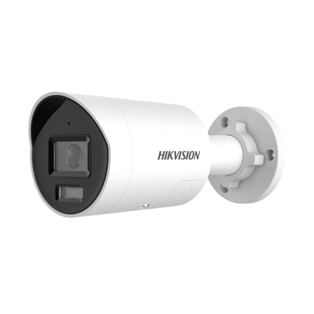 HikVision 2 MP AcuSense Strobe Light and Audible Warning Fixed Mini Bullet Network Camera (DS-2CD2026G2-IU/SL)
