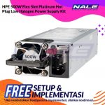 HPE 500W Flex Slot Platinum Hot Plug Low Halogen Power Supply Kit (865408-B21)