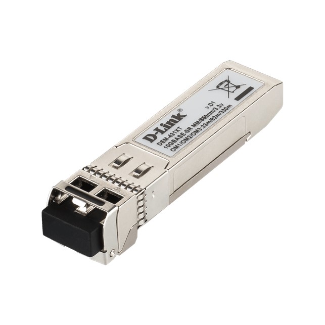 D-Link 10GBASE-SR SFP+ Multi-Mode Transceiver (300m) (DEM-431XT)