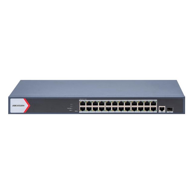 DS-3E1526P-EI HikVision 24 Port Gigabit Smart POE Switch (DS-3E1526P-EI) - Gambar 1